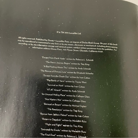 Star Wars The Original Trilogy Stories Hardcover Book - Picture 9 of 16